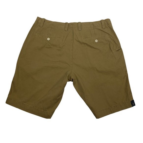 Roundtree & Yorke 38" X 10" NWT Shorts Casuals Straight Fit Brown - Picture 2 of 5